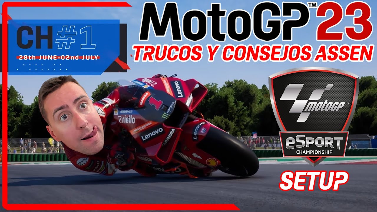 ⚡ MOTOGP 23 TODOS LOS TRUCOS Y CONSEJOS + SETUP para ASSEN eSport CHALLENGE #1 ⚡
