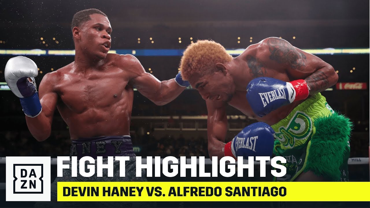 HIGHLIGHTS | Devin Haney vs. Alfredo Santiago