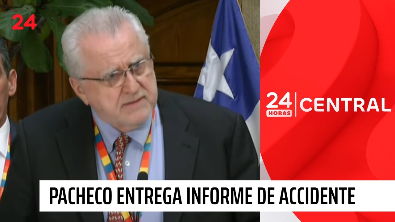 Pacheco entrega informe sobre accidente fatal de Codelco | 24 Horas TVN Chile