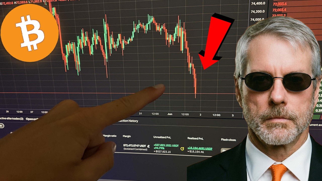 SAYLOR IS SELLING BITCOIN!!! *huge warning*