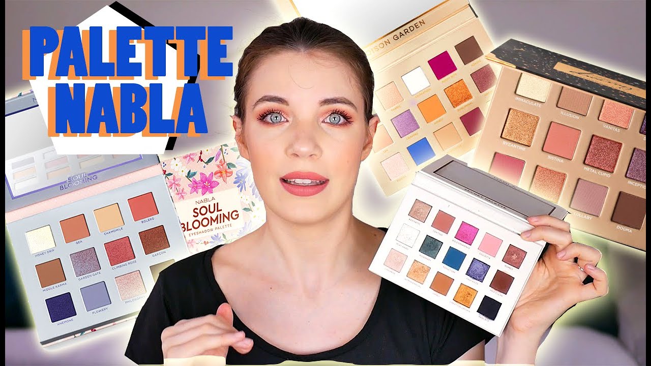 TUTTE LE PALETTE DI #NABLA A CONFRONTO! + Recensione #SecretPalette !