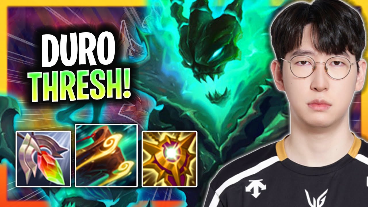 DURO IS UNSTOPPABLE WITH THRESH! | GEN Duro Plays Thresh Support vs Alistar!  Season 2025