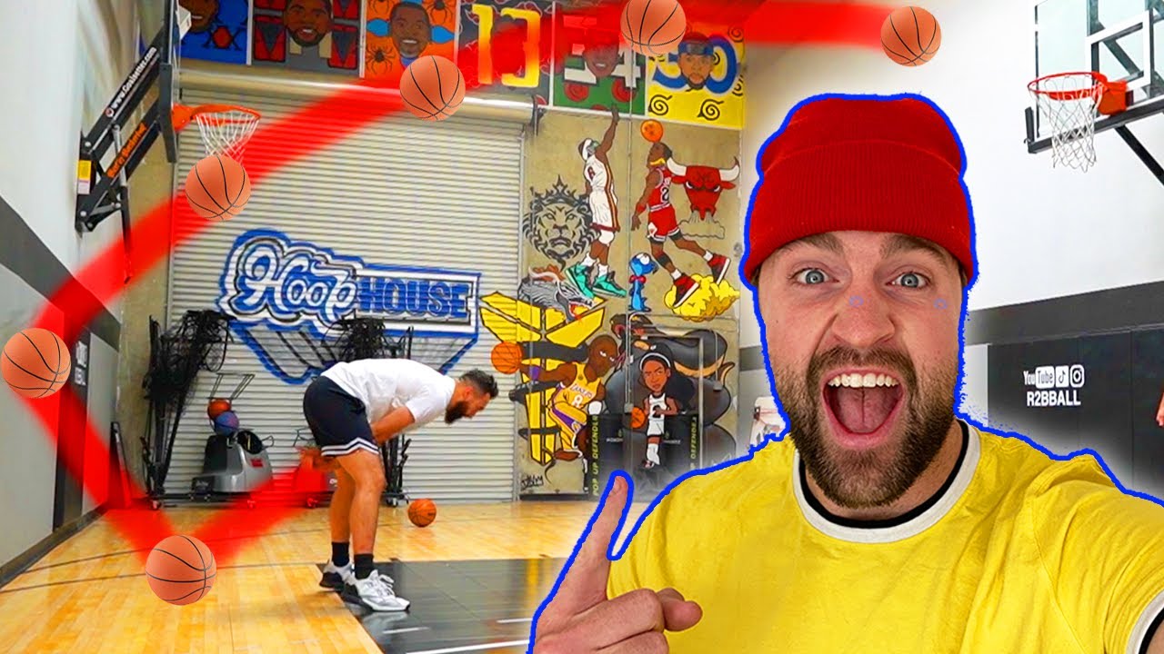 TRICKSHOT H.O.R.S.E. vs Famous Skills Trainer R2BBALL