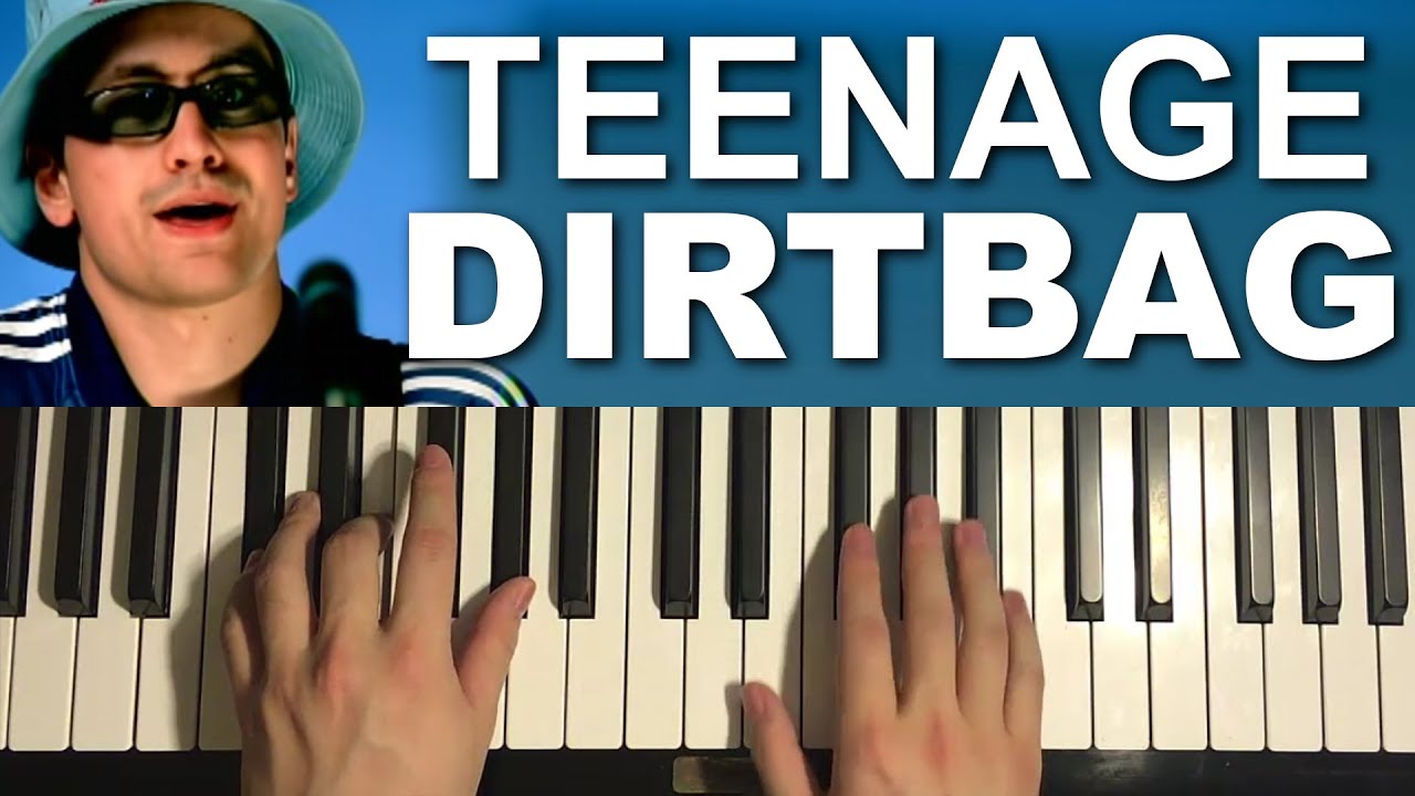 Wheatus - Teenage Dirtbag (Piano Tutorial Lesson)