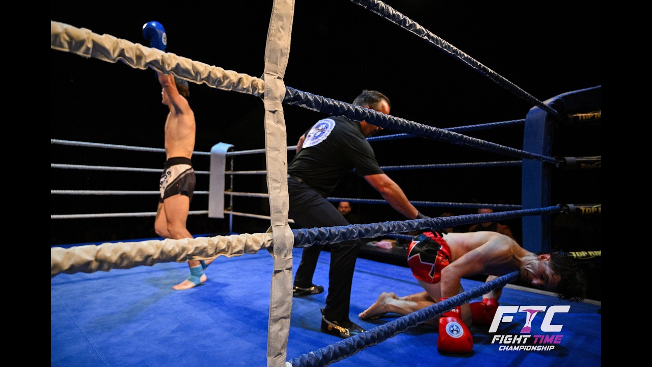 Kevin Patenaude vs Alec Enright | FTC - Fight Time Championship | Kickboxing Full Fight