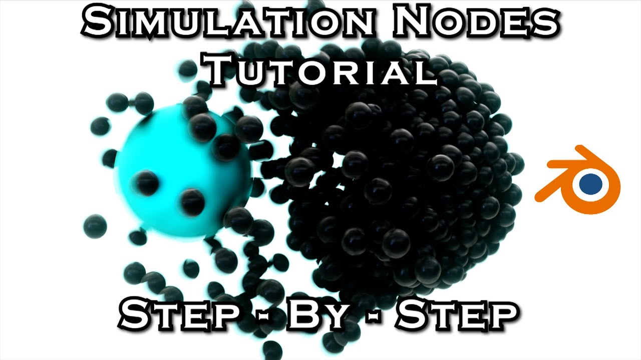 Particles and Sphere Interaction Using Simulation Nodes - Blender Tutorial