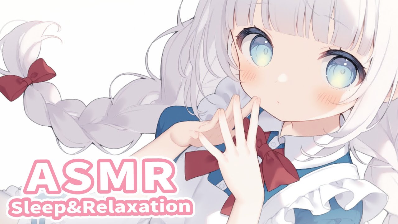ASMR Ear Cleaning for Sleep 💙 (Ear Cleaning, Ear Blowing, 耳かき, 耳ふぅ)