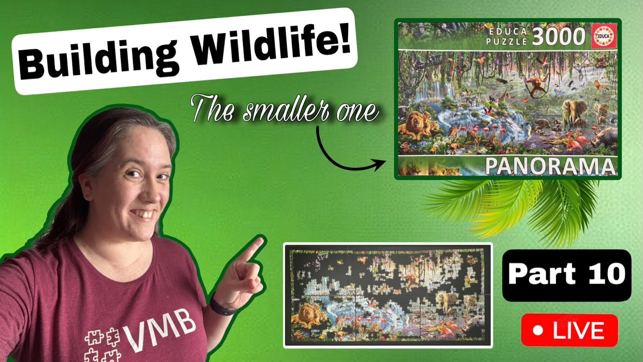 Building Wildlife’s wee sibling - 3000 PIECES - Educa | Live, part 10