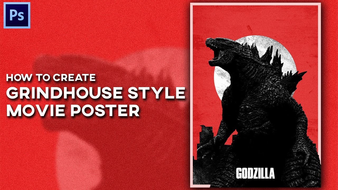 How To Create Grindhouse Style Movie Poster || Photoshop Tutorial