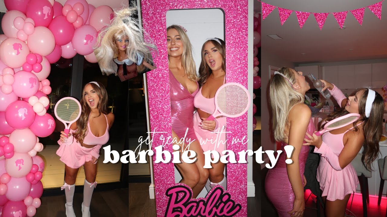 GET READY WITH ME...BARBIE EDITION! | HAIR, TAN + VLOG
