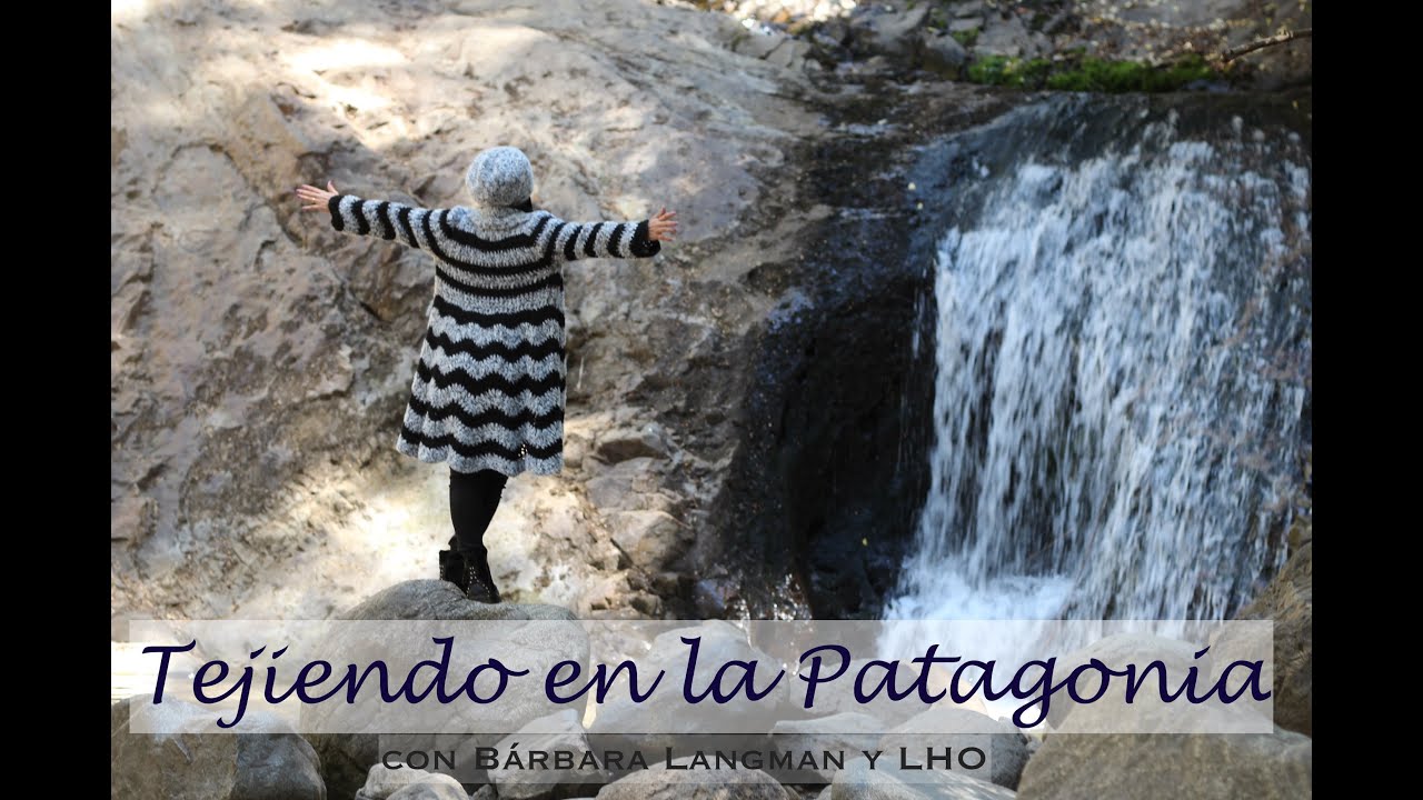 Tapado en crochet con punto zigzag. Bárbara Langman