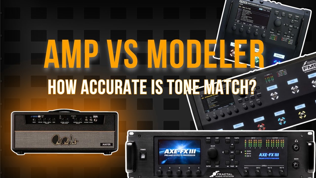 How Accurate Is FRACTAL TONE MATCH? | PRS JMOD 100 vs Fractal Axe III BLIND TEST