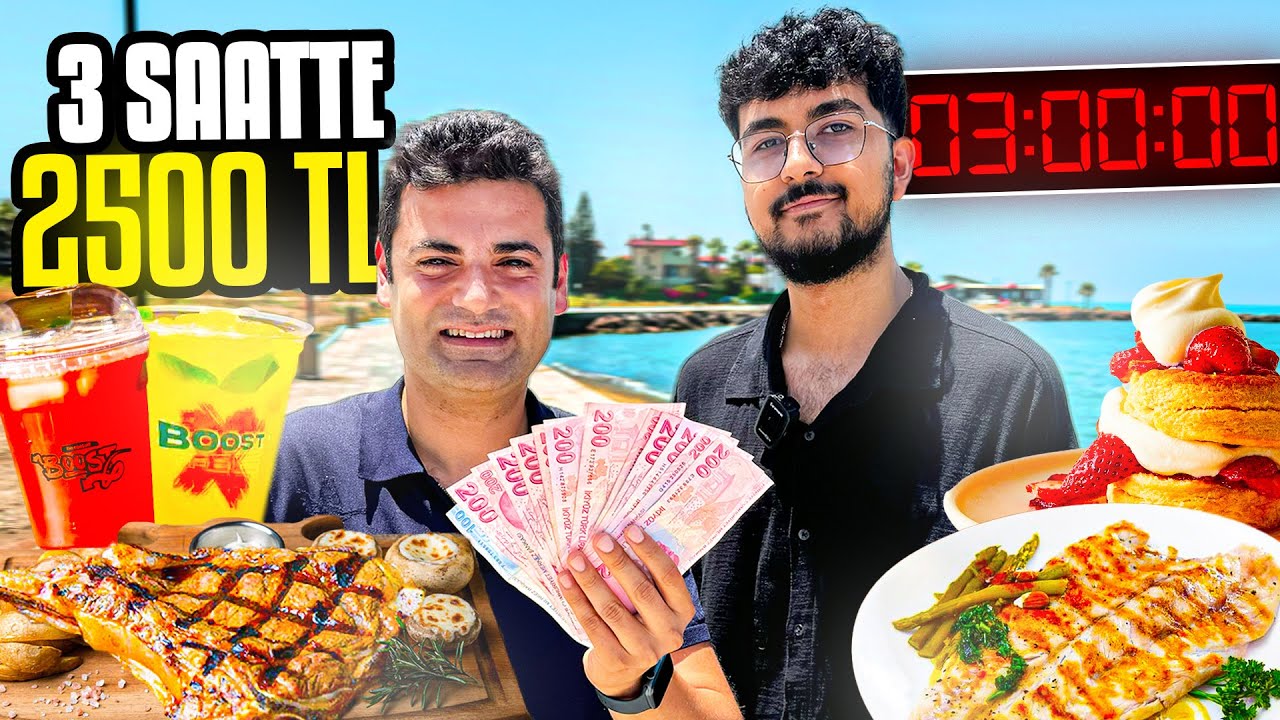 3 SAATTE 2500 TL SERİSİ!!!