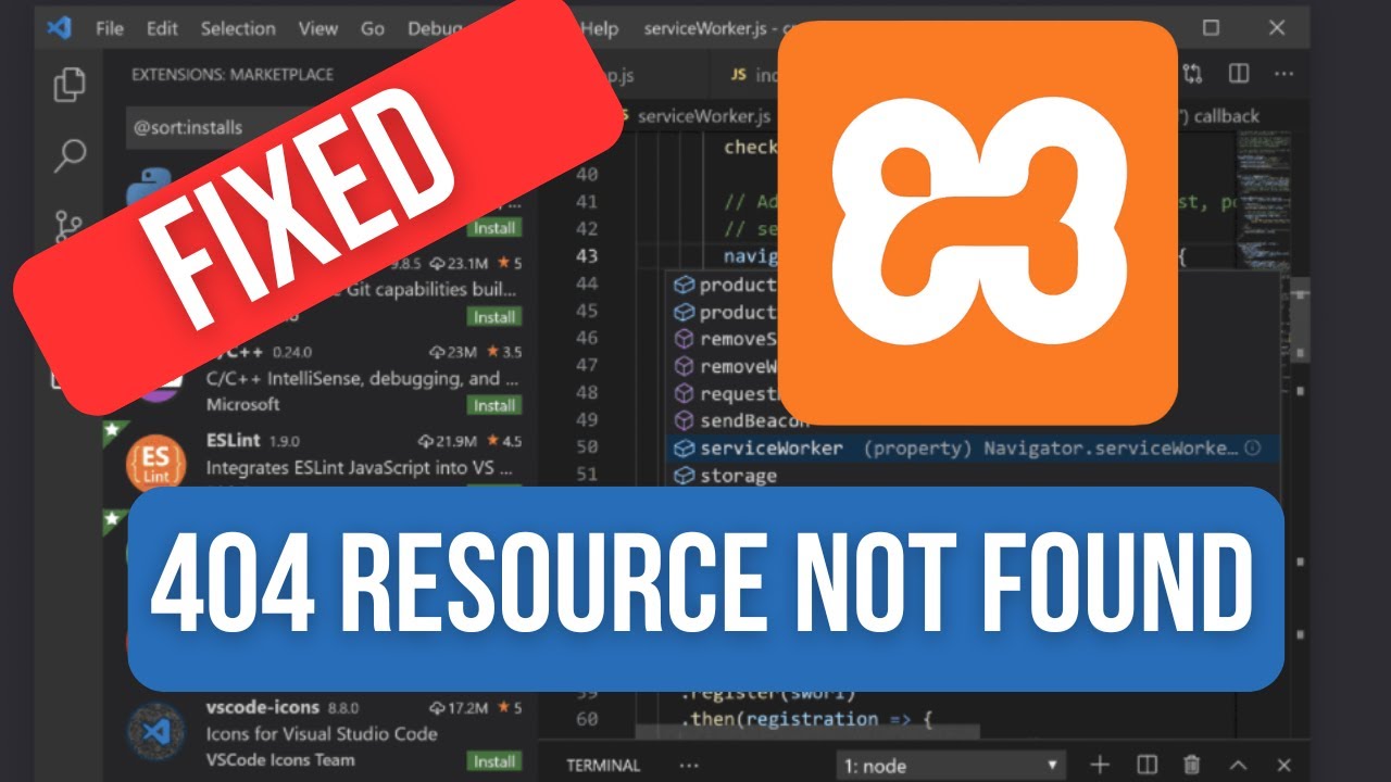 ИСПРАВЛЕНИЕ: Ошибка HTTP Localhost «404 Ресурс не найден» на сервере Apache XAMPP