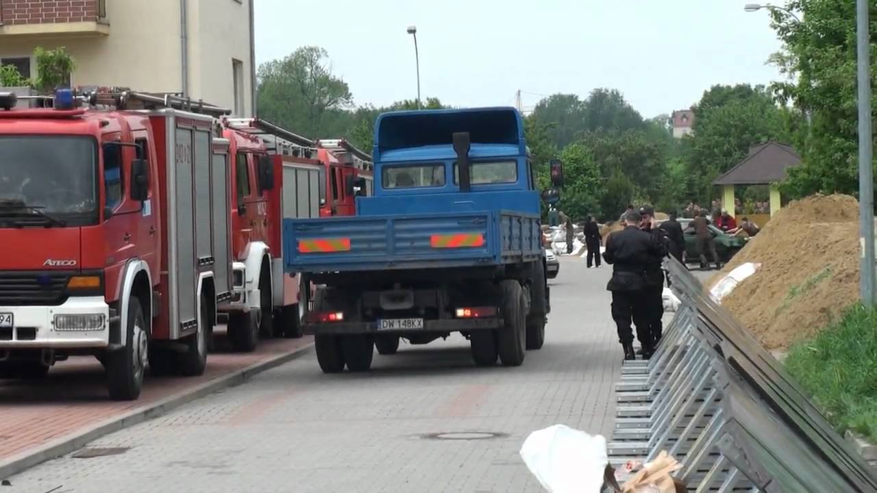 Powódź we Wrocławiu. 21.05.2010
