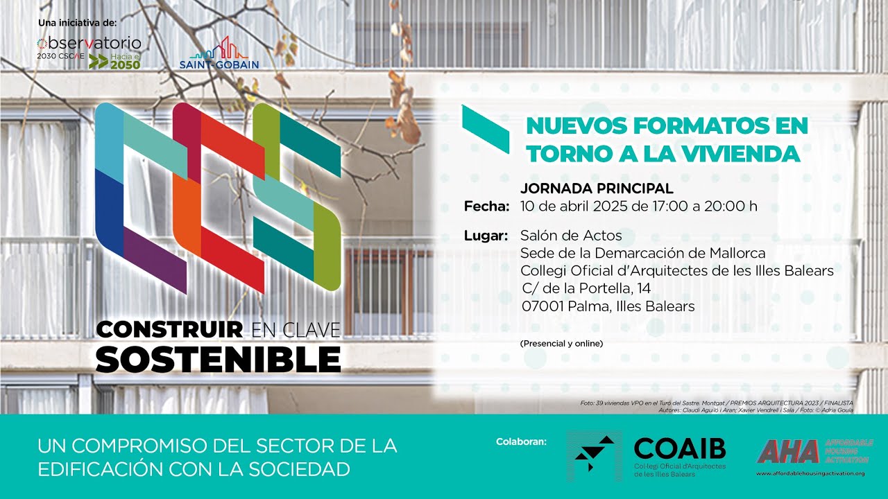 Nuevos formatos en torno a la vivienda. Para cumplir un derecho universal.