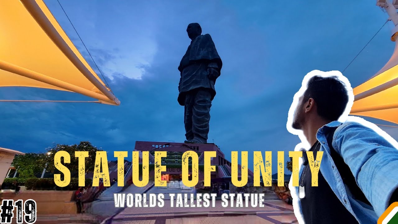 Statue of Unity - Worlds Tallest Statue || Sardar Sarovar Dam | Glow Park | Cheap and Best Hotel
