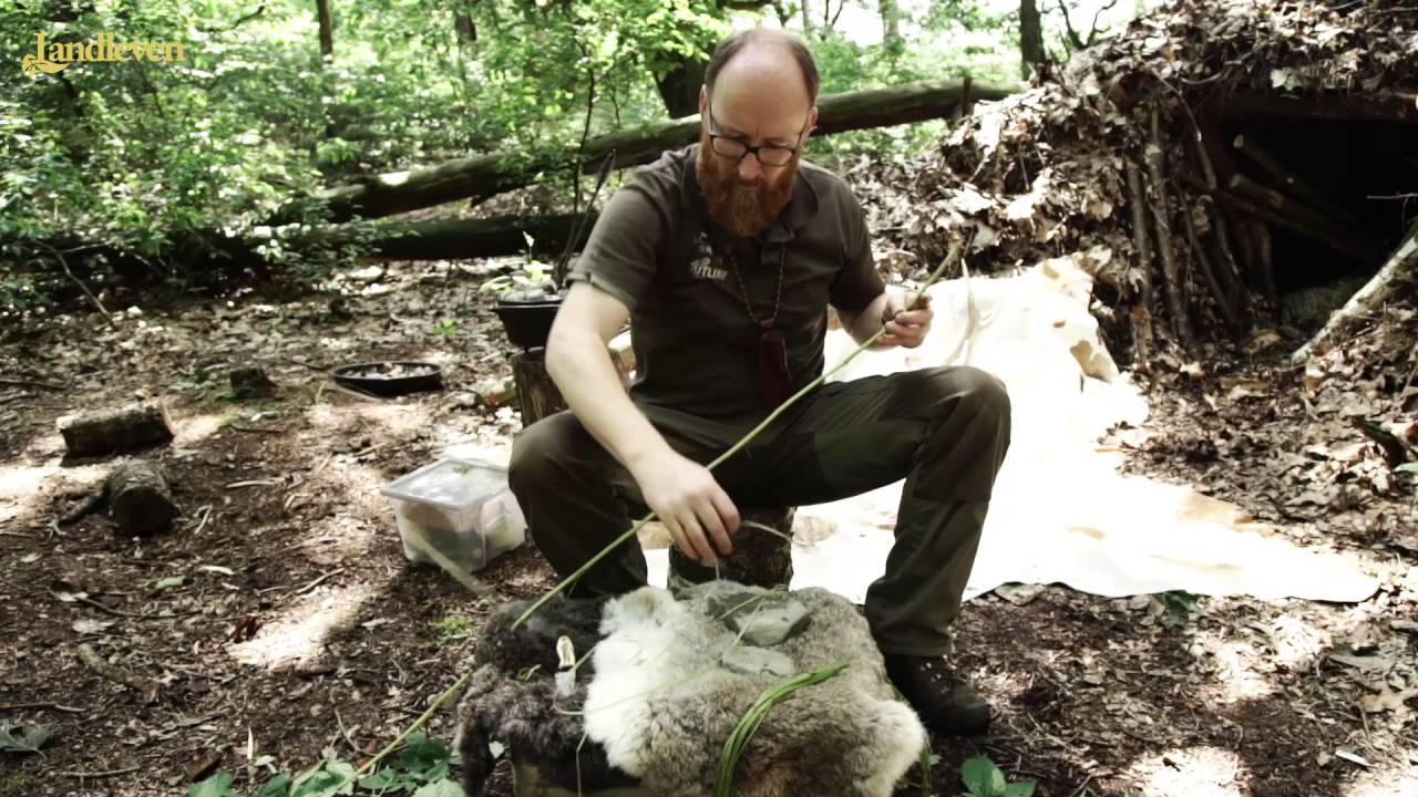 Touw maken in de natuur