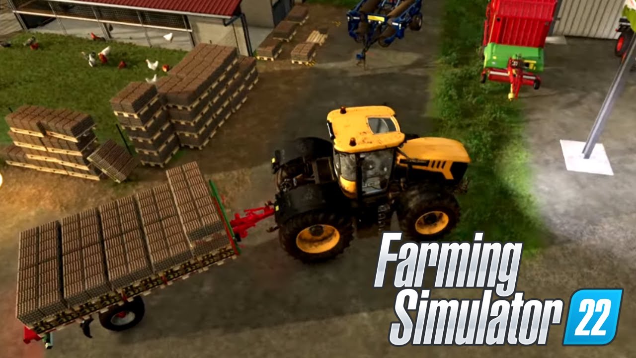NONNO ANSELMO VENDE 100 000L DI UOVA   | HAUT BEYLERON - Farming Simulator 22 - GAMEPLAY ITA