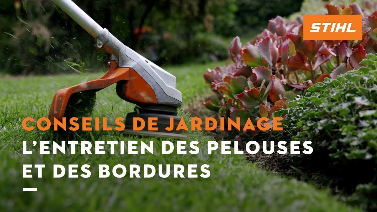 Entretien facile de votre pelouse et bordures | Conseils de jardinage STIHL