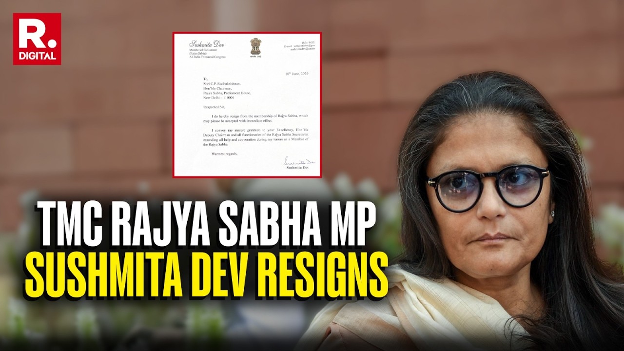 Another Setback For TMC: Rajya Sabha MP Sushmita Dev Resigns From Her Post | Sources