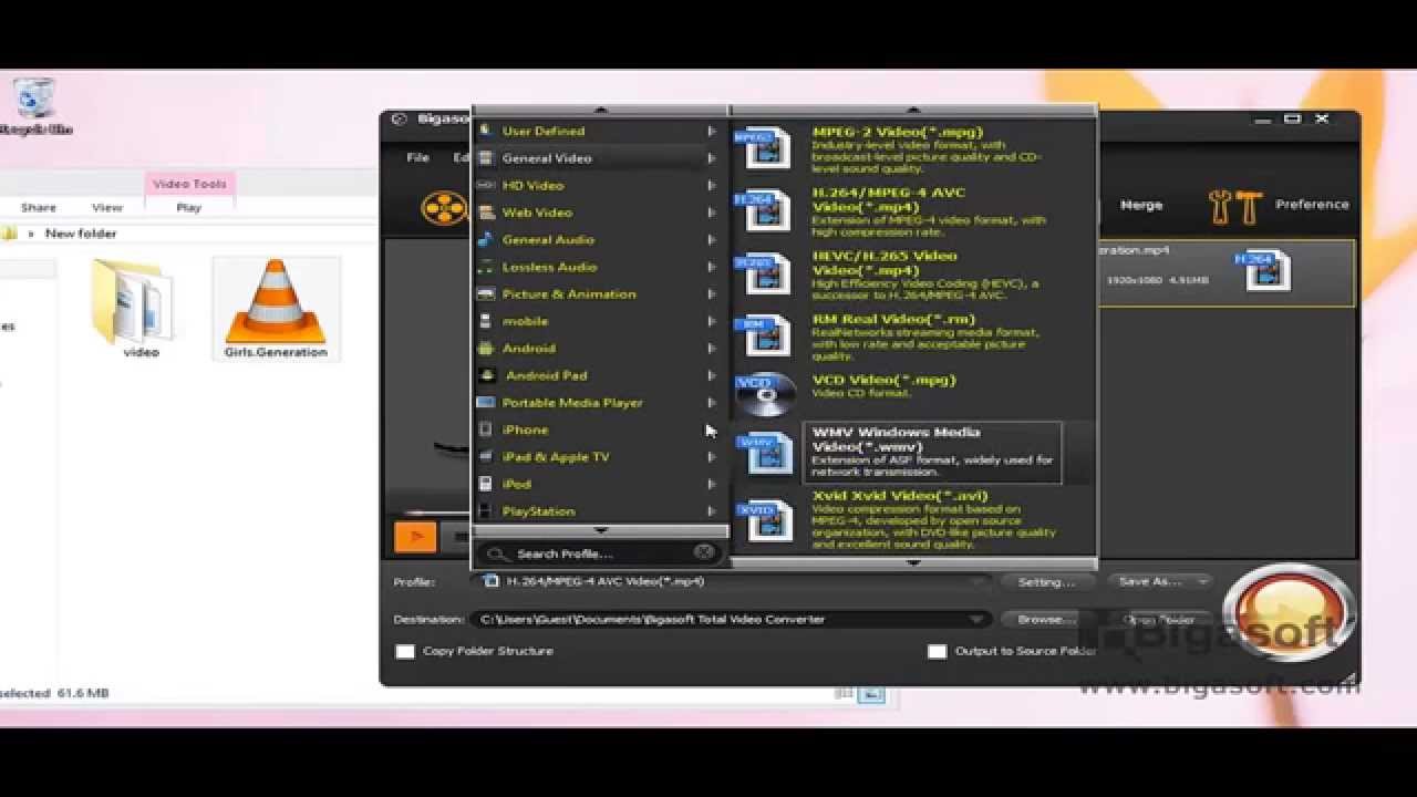 How to convert HDTV to AVI, MPEG?