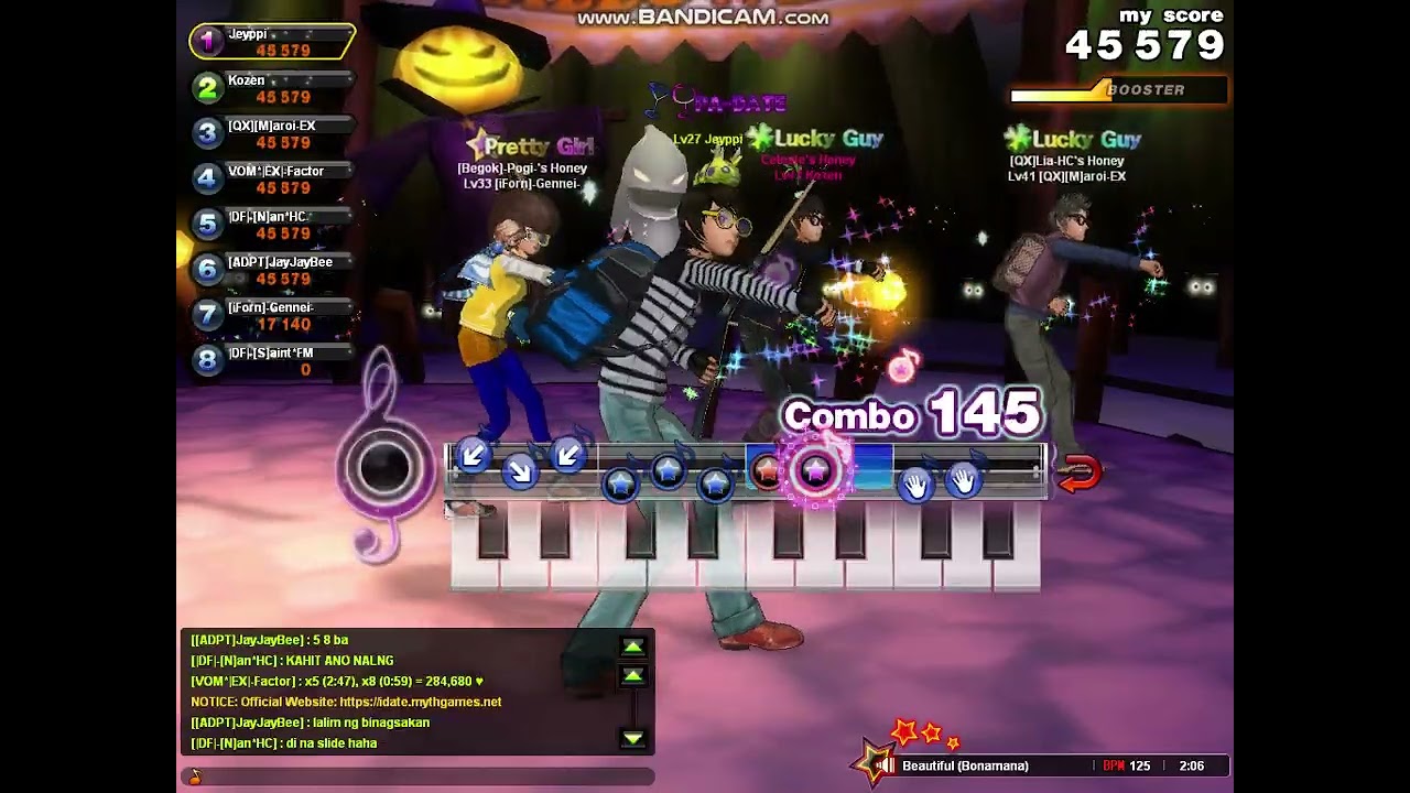 iDate Revibe - Beautiful (Bonamana) (125BPM 6★) - 8Key X8