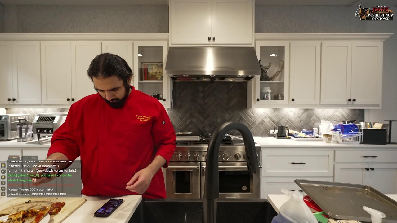 Bonnie and I Learn How to Make a Pizza from Pizza Princess | Esfand Live 4/14/2025