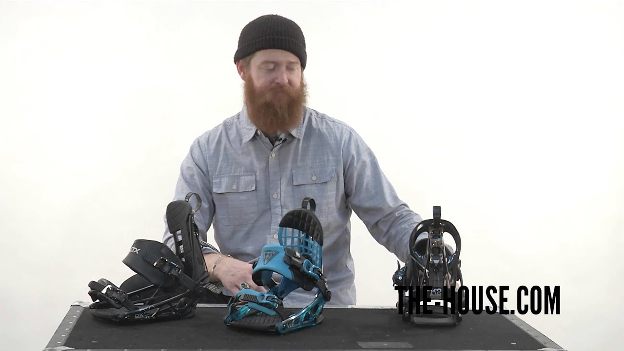 2015 K2 Cinich CTC vs CTS vs CTX Snowboard Bindings - Review - The-House.com