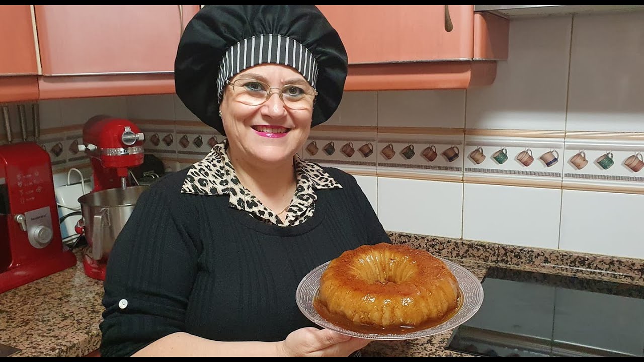 Flan de Ferrero Rocher facil