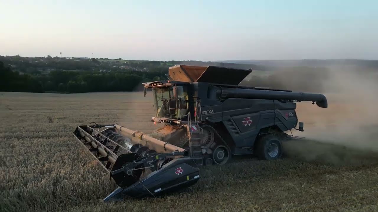 Žně 2024 - Massey Ferguson Ideal 8T & 8s 305 - PERAGRO Trading