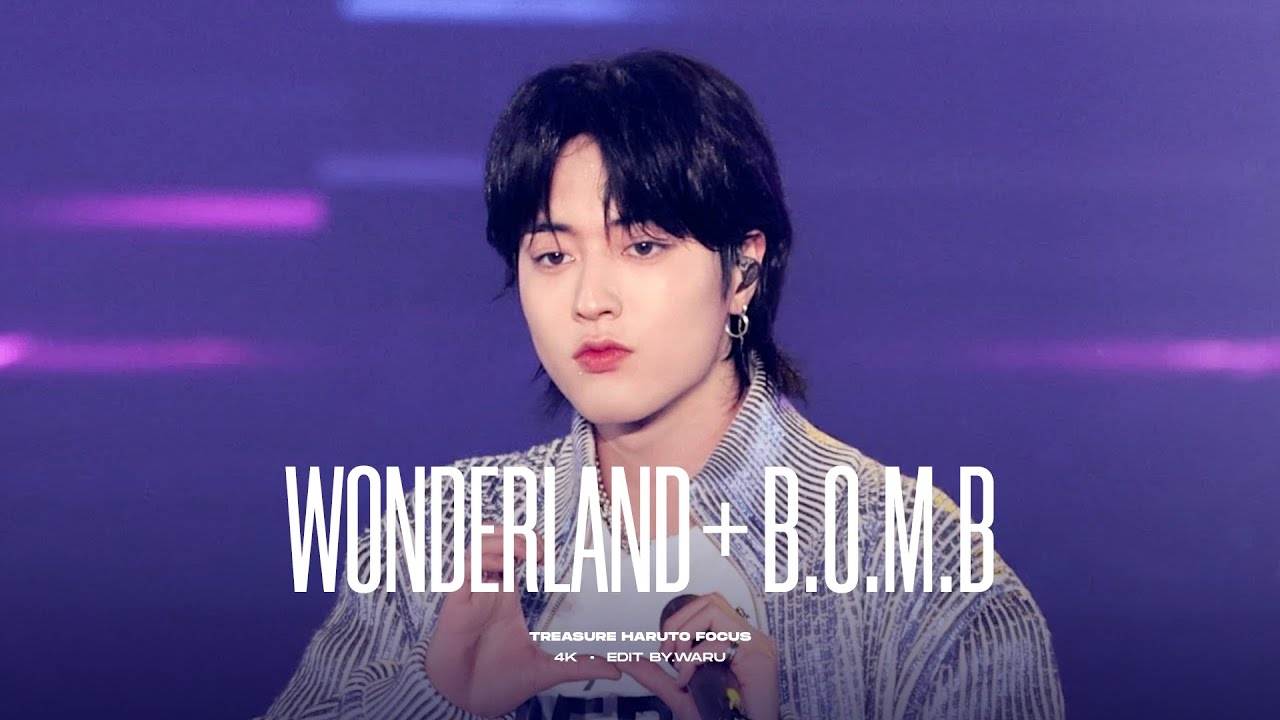 231215-16 REBOOT IN SEOUL TREASURE - WONDERLAND+B.O.M.B HARUTO focus 4k