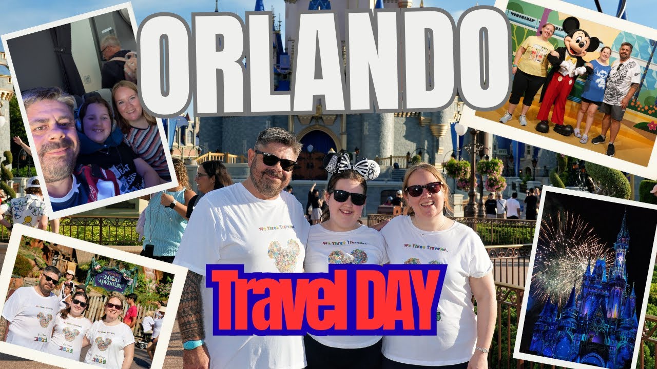 ORLANDO TRAVEL DAY Vlog to Walt Disney World Florida 2025, Gatwick, MCO, Pop Century, AVIS Care Hire
