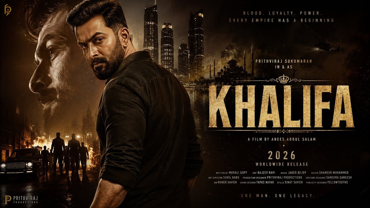 KHALIFA (2026)# Official #Trailer # Prithviraj Sukumaran #| Action Thriller !?🫨😱💝
