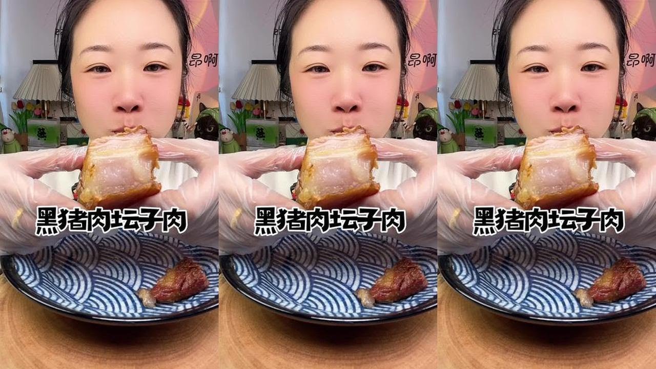 Black pig pork traditional jar meat 500g #Food lover #Eating way #Eat enough diet