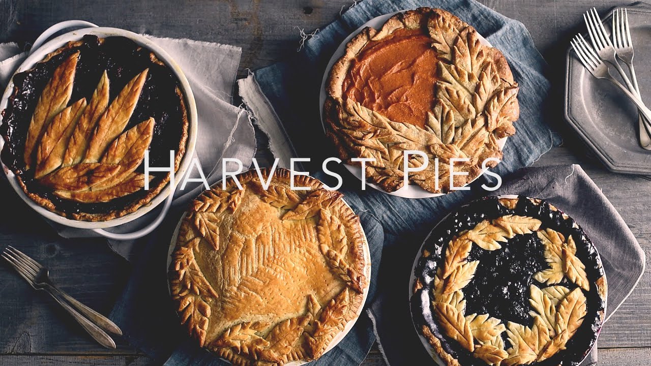 Havest Pie Leaf Crust Design Ideas