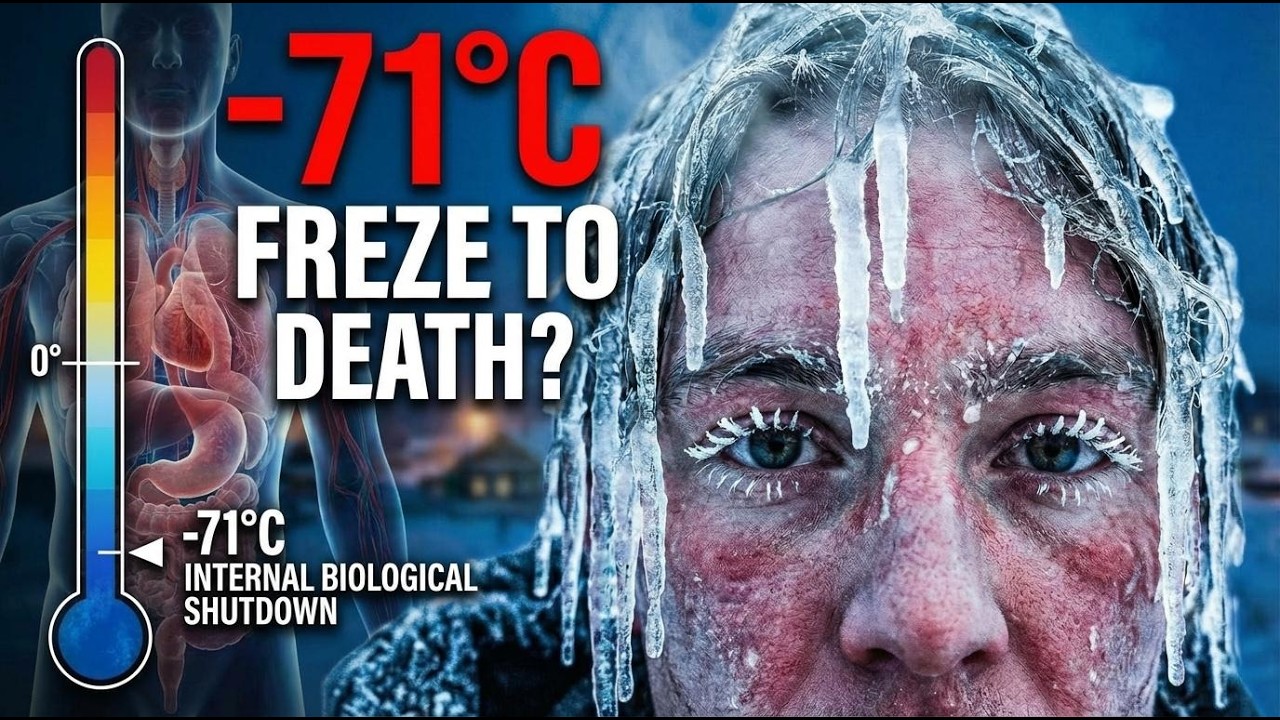 Frozen Solid: The Exact Moment Death Occurs in Extreme Cold