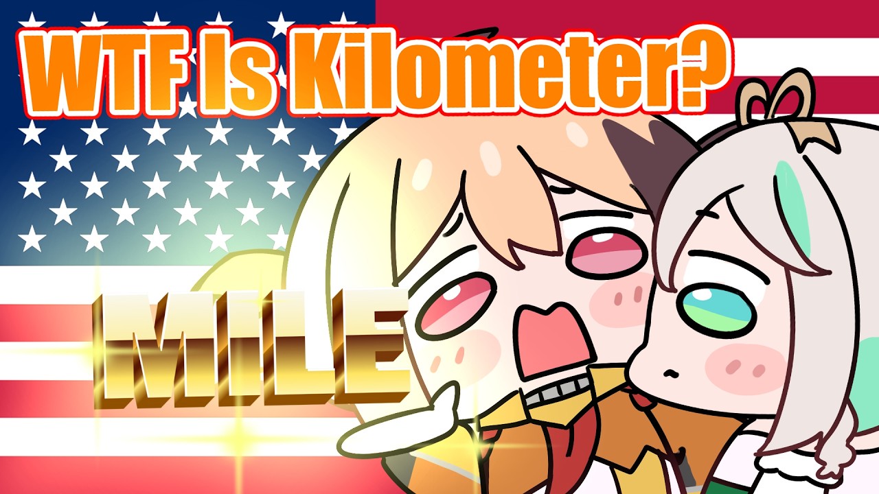 Gigi just has no idea what a kilometre is..【Hololive Animation】
