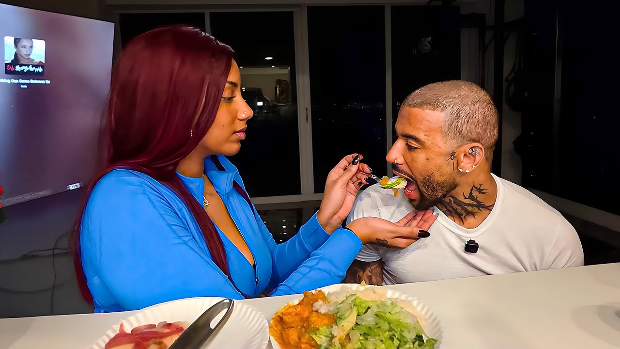6'8 Cuban Angel Fernandez Cooks McQueen A Cuban Christmas Dinner!
