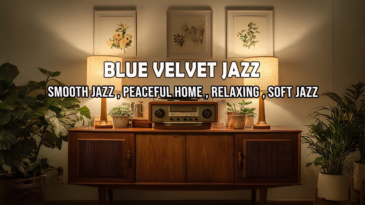 🌙 Blue Velvet Jazz — Late Night Chill Jazz, Calm & Cozy 💫