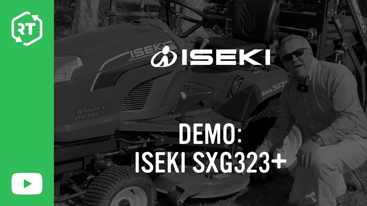 Iseki SXG323+ Demonstration