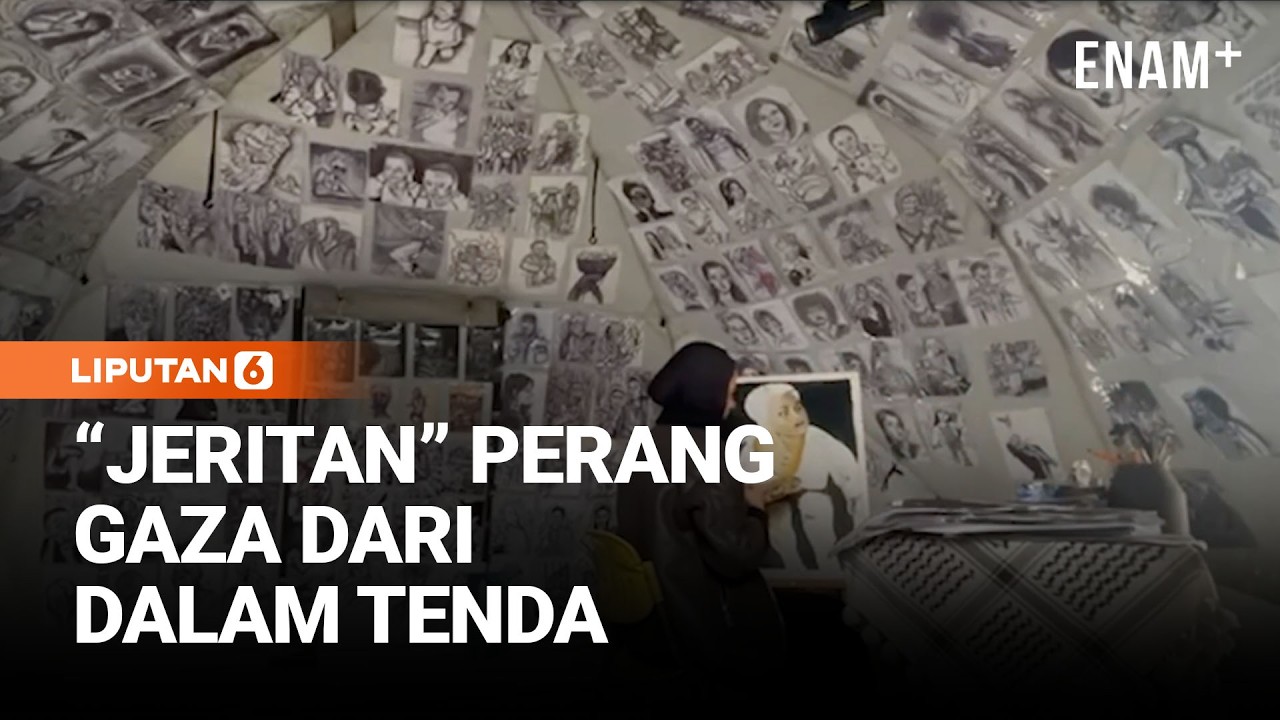 “Tangisan Jiwa” Dari Gaza, Seni Lahir Di Tengah Gencatan Senjata | Liputan6