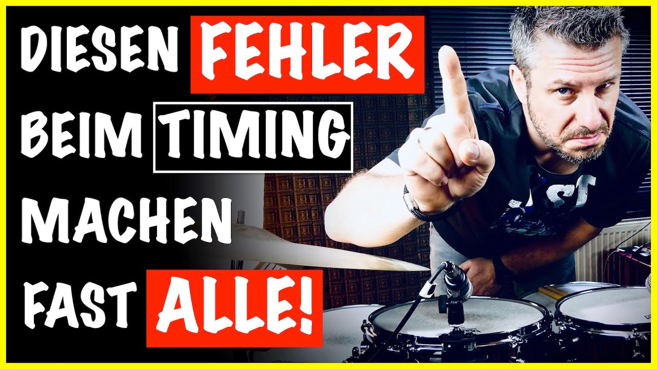 Timing-Fehler Nummer 1 am Schlagzeug, den du besser vermeiden solltest