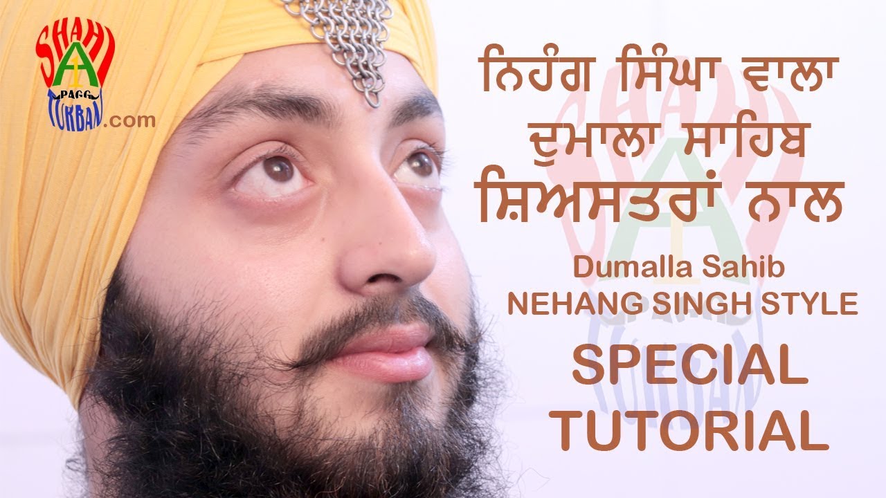 Dumalla Dastar | NEHANG SINGH STYLE | Turban Tutorial