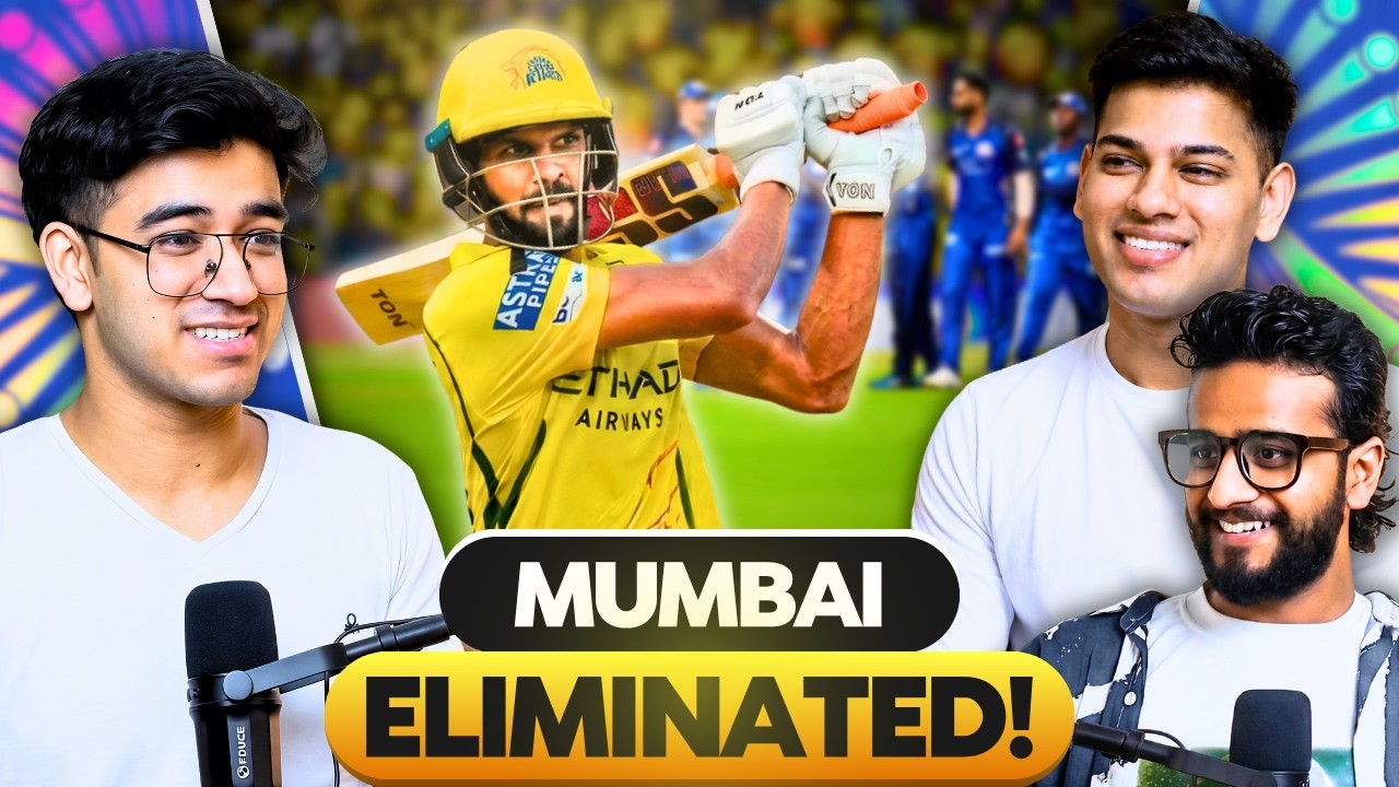 CSK OWNS MI🥶 - Mumbai's Season Officially Over, Who's To Blame? | KKR To End SRH's Winning Streak?