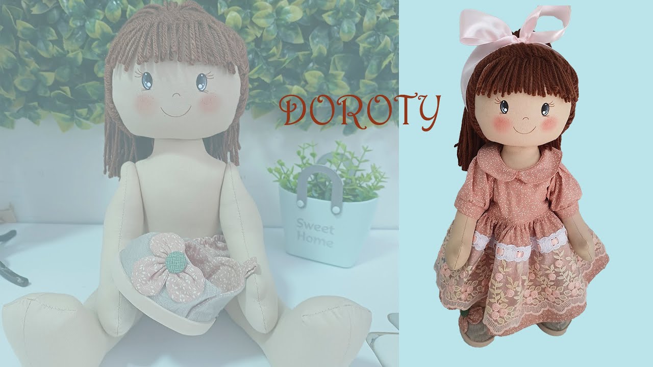 Doroty boneca articulada fica em pé sozinha