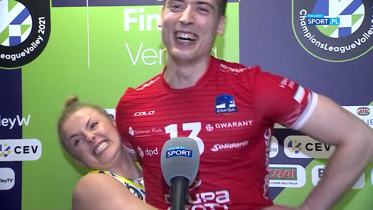 Joanna Wołosz przerwała wywiad siatkarza ZAKSY! 