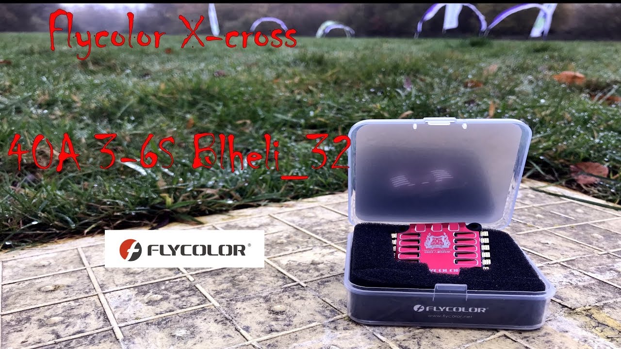 Flycolor X-Cross 40A Blheli_32 4in1 32Bit 5V / 1.5A BEC 4 EN 1  // Review