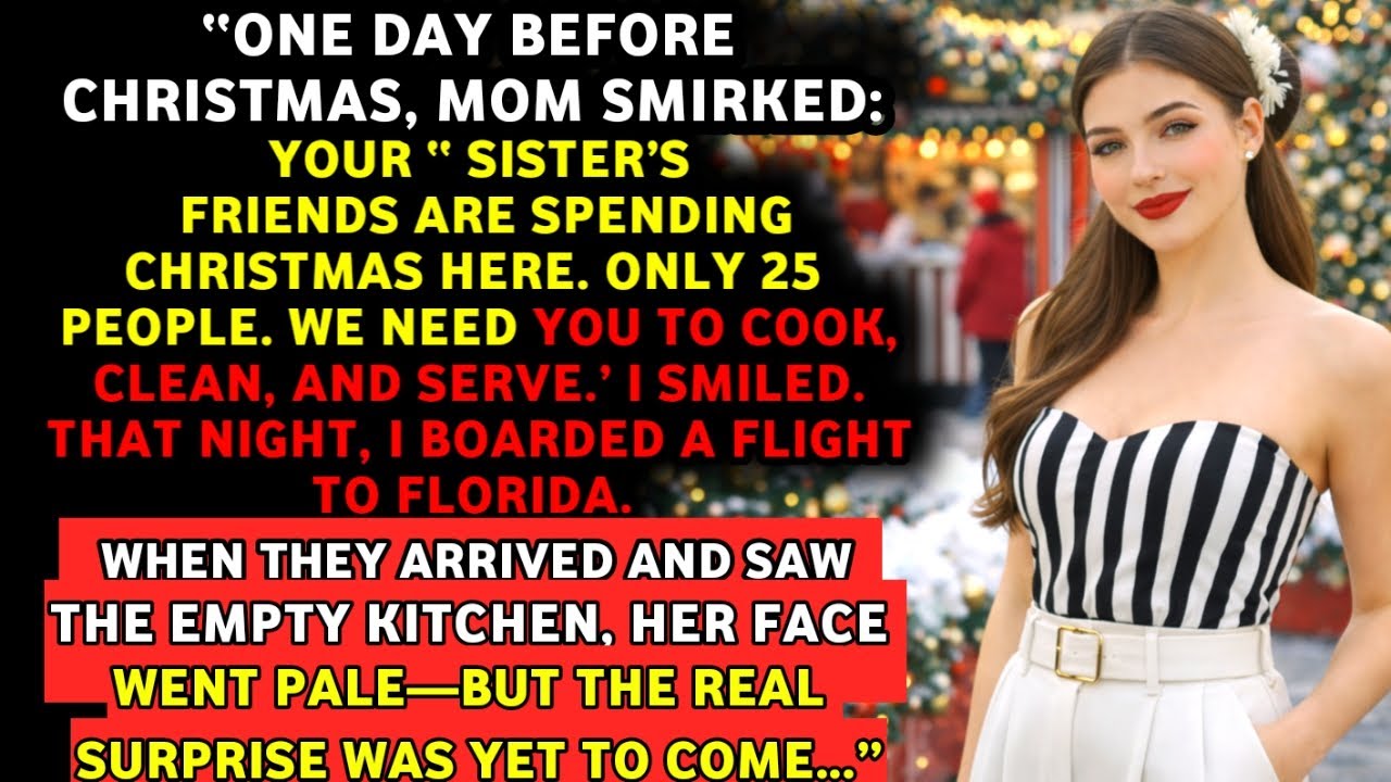 My Family Treated Me Like a Maid— Until I Walked Out on Christmas Eve