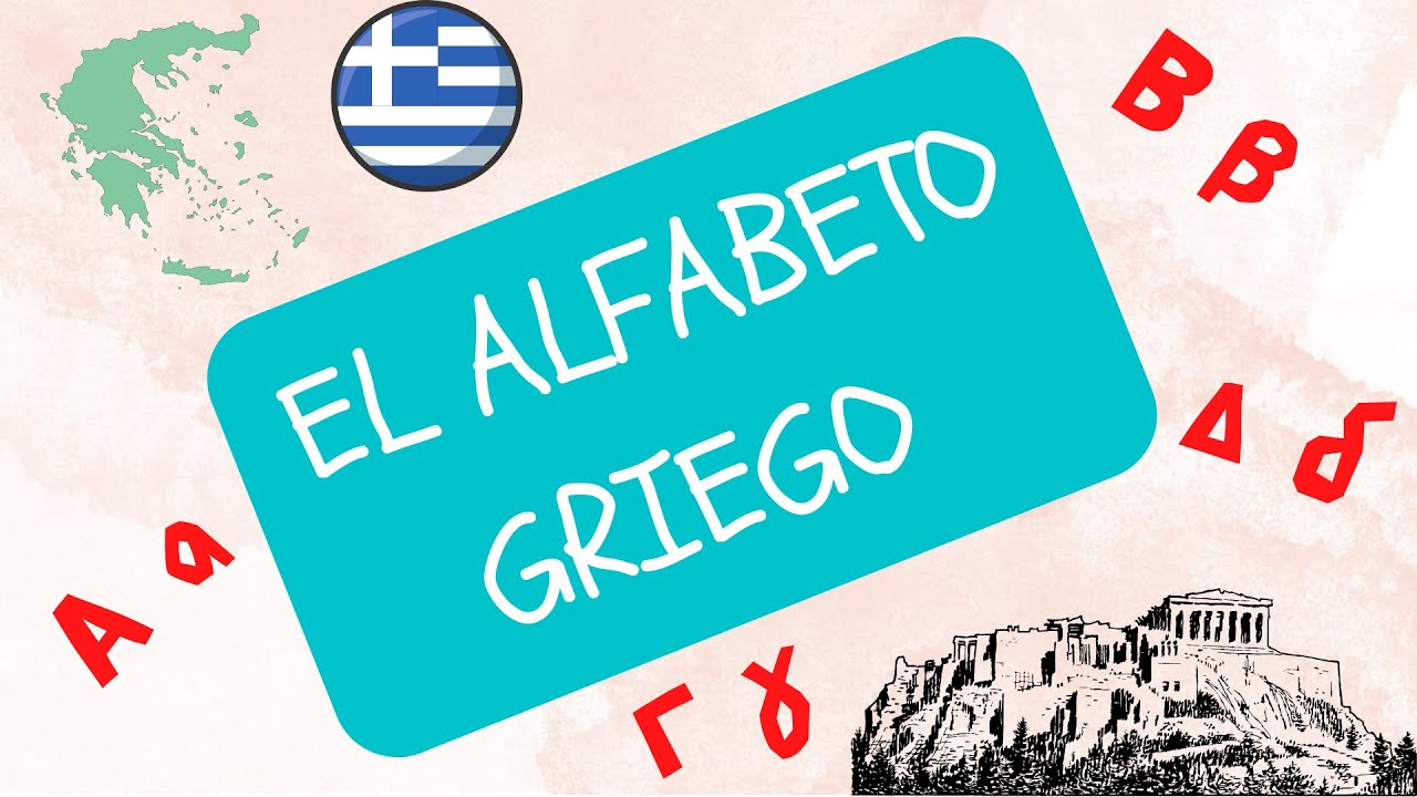 Aprende las letras del ALFABETO en GRIEGO MODERNO!